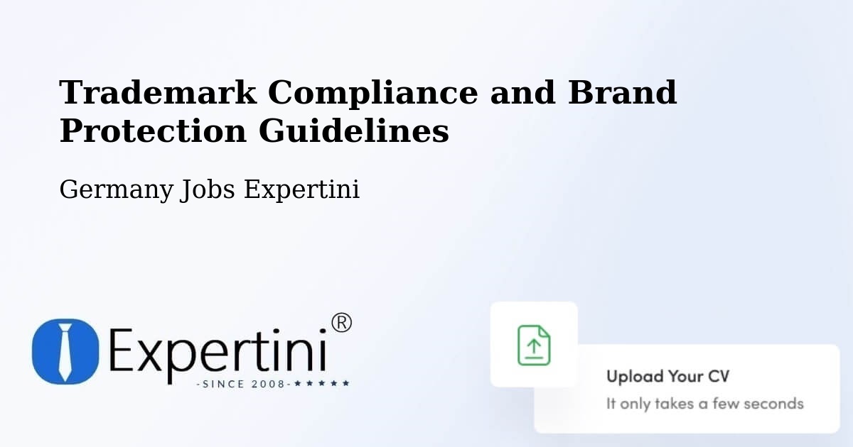Trademark & Brand Protection Guidelines – Rees - Germany Jobs Expertini